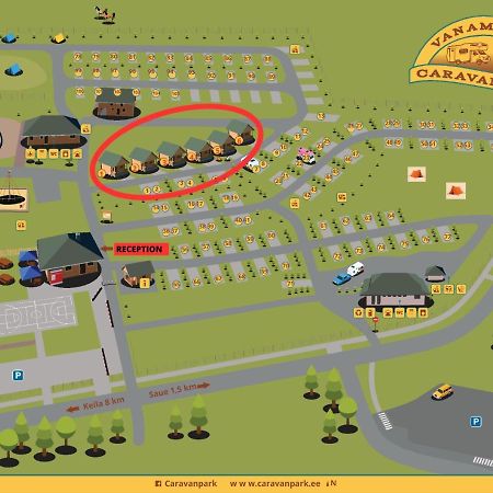 Vanamoisa Caravan Park Saue Kültér fotó